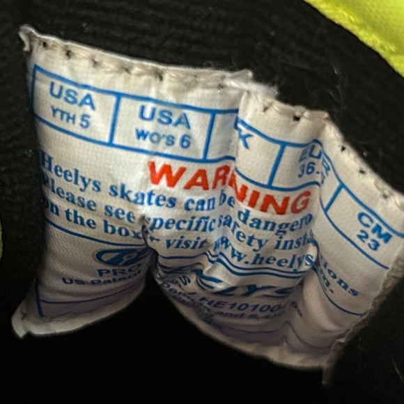 Heelys Pro 20 Rainbow Cheetah Print Big Kids Size 5 - Picture 8 of 10